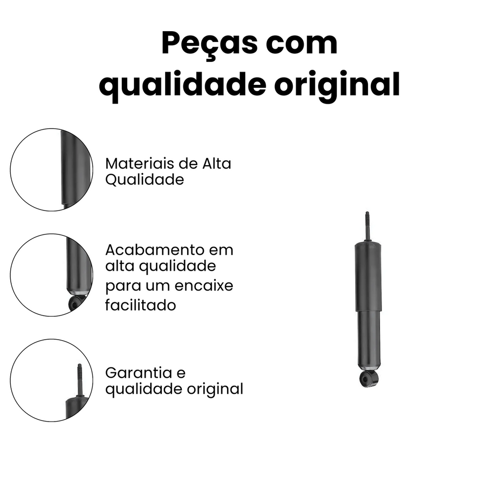 Amortecedor Traseiro Direito/Esquerdo Mercedes O 500 - Imagem 3