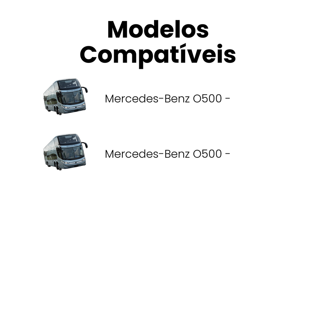 Amortecedor Traseiro Direito/Esquerdo Mercedes O 500 - Imagem 4