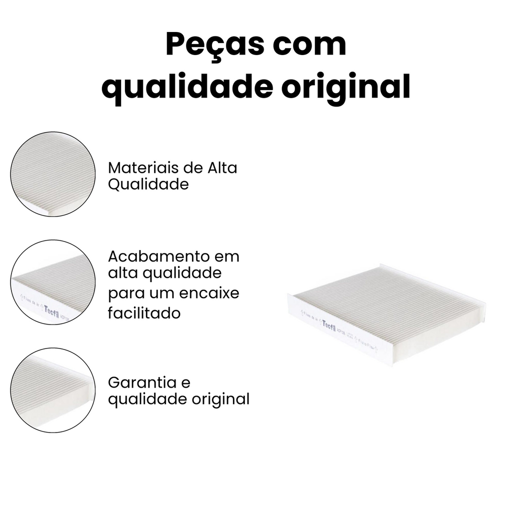 FILTRO DE CABINE CHEVROLET | JAC ACP126 - Imagem 3