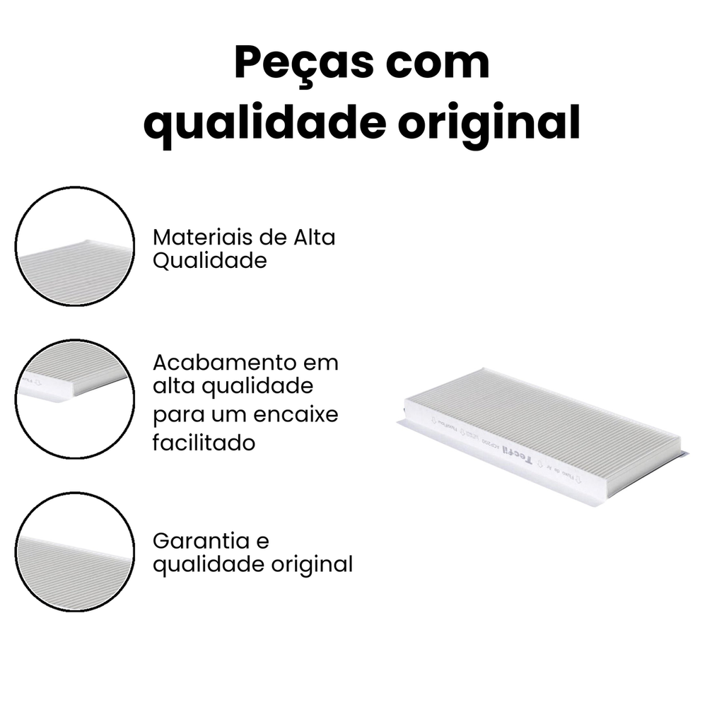 Filtro de Cabine TECFIL CARGO CARGO - ACP200 - Imagem 3