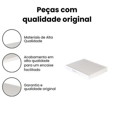 Filtro de Cabine TECFIL Fiesta Fiesta - ACP202 - Imagem 3