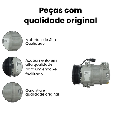 Compressor Volkswagen Fox 2003-2008 Polo 2004-2008 SpaceFox - Imagem 3