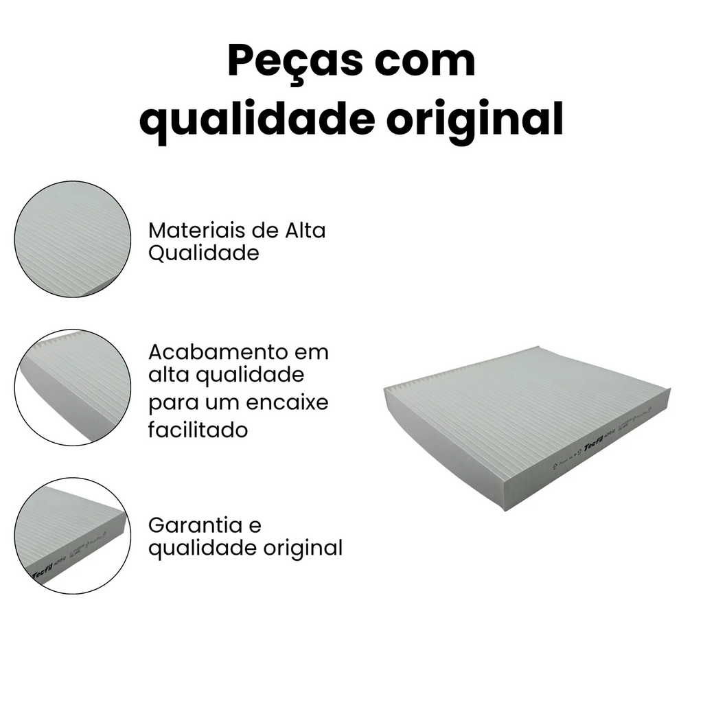 FILTRO CABINE AUDI | VOLKSWAGEN ACP311 - Imagem 3