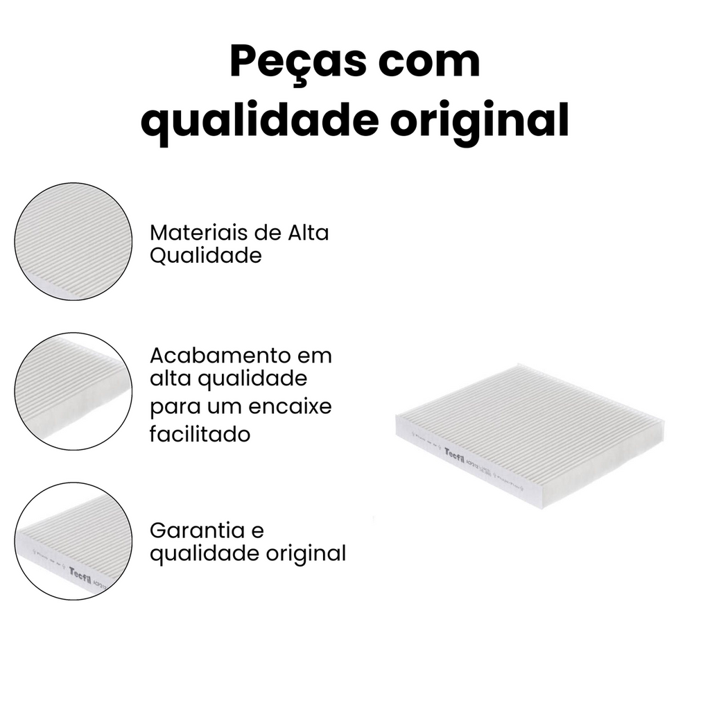 FILTRO DE CABINE VOLKSWAGEN ACP312 - Imagem 3