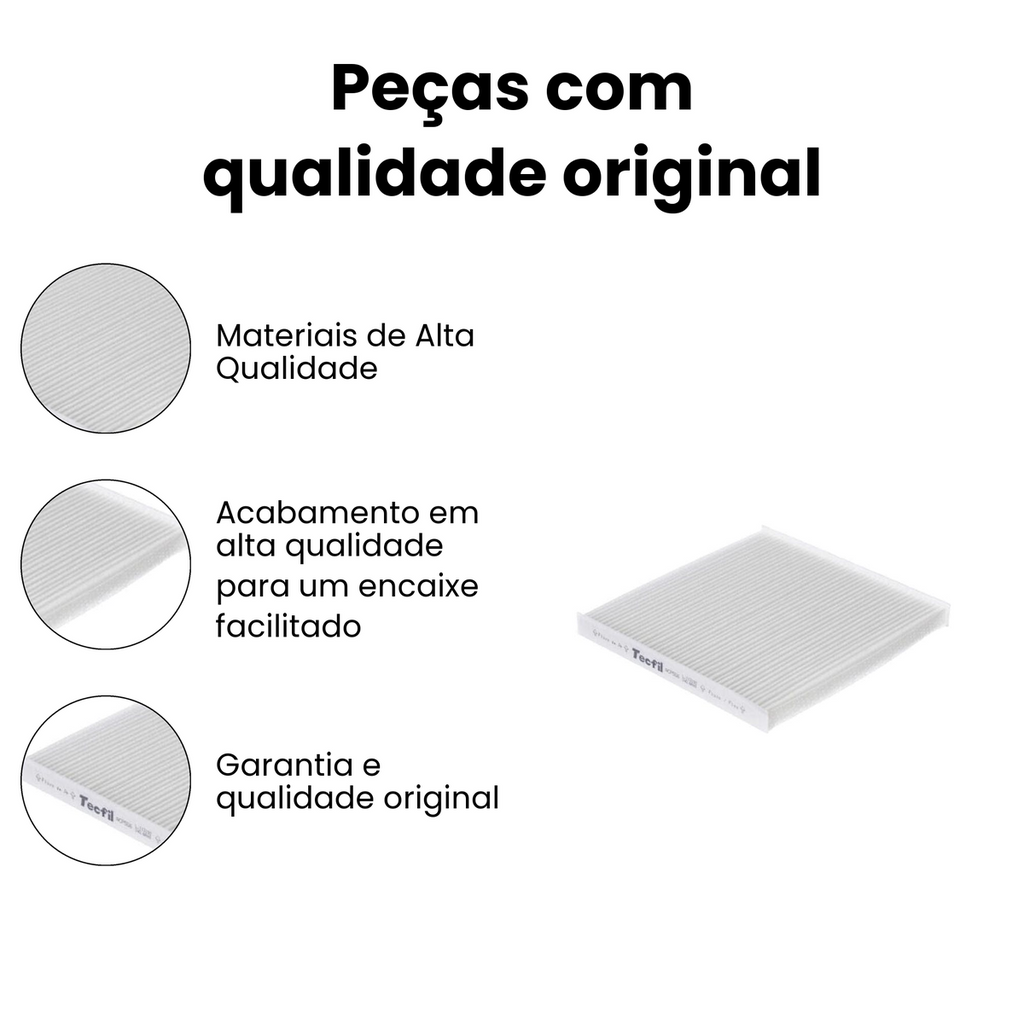 FILTRO CABINE RENAULT ACP556 - Imagem 3