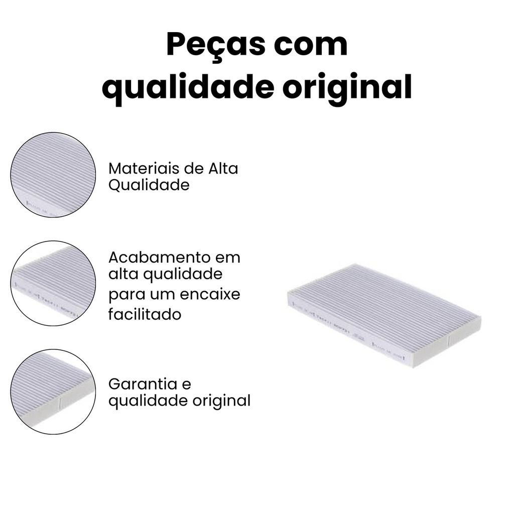 FILTRO DE CABINE NISSAN ACP721 - Imagem 3