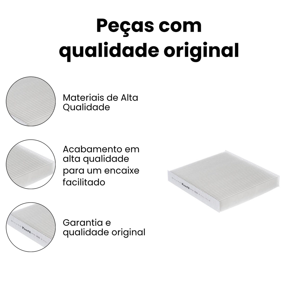 FILTRO DE CABINE NISSAN ACP725 - Imagem 3