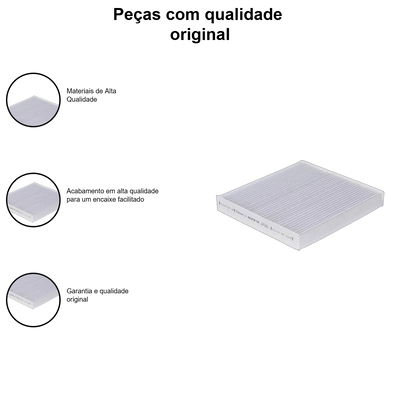 Filtro Cabine Tecfil Mitsubishi Lancer 2.0 - Imagem 3