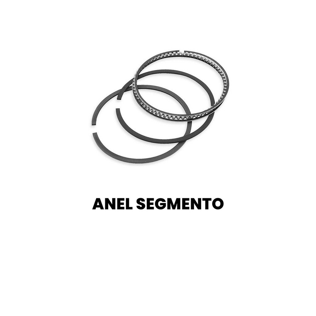 Anel Segmento CG 160 NXR Bros Cargo Fan Titan 0.50 - Imagem 2