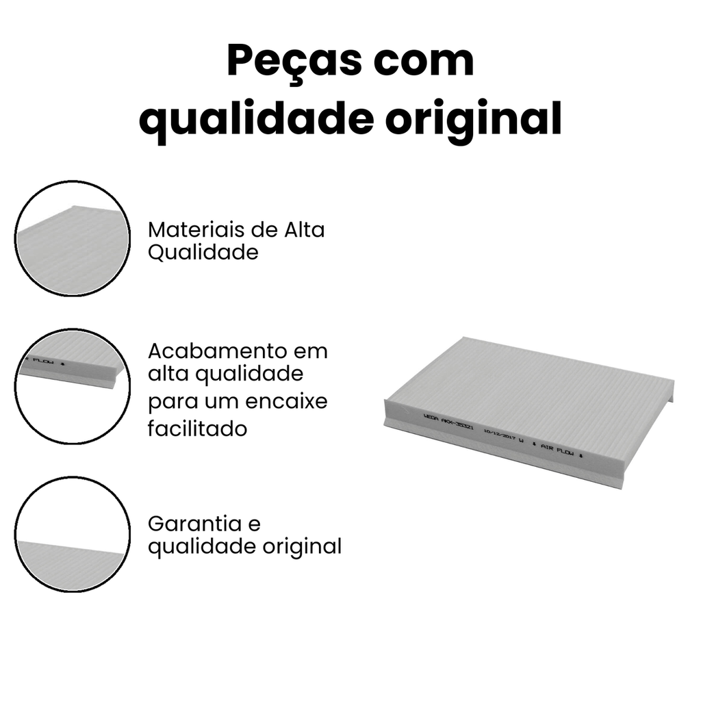 Filtro de Cabine WEGA - Palio Palio - Imagem 3