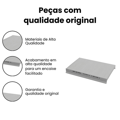 Filtro de Cabine WEGA - Palio Palio - Imagem 3