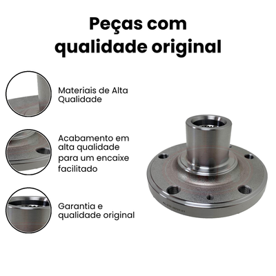 Cubo de Roda Dianteiro 407 (Dir/Esq) - IMA - AL-235 - Imagem 3