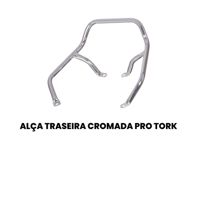 Alça Traseira Cromada Pro Tork CG CG - Imagem 2