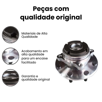 Cubo de Roda Dianteiro c/ Rolamento F-4000 - Imagem 3