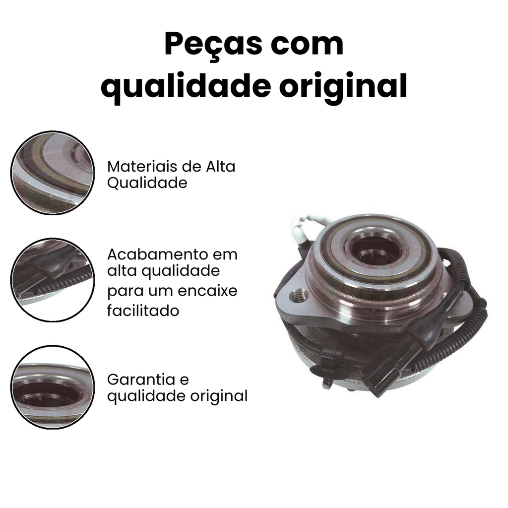 Cubo de Roda Dianteiro c/ Rolamento - Explorer Ranger - Imagem 3