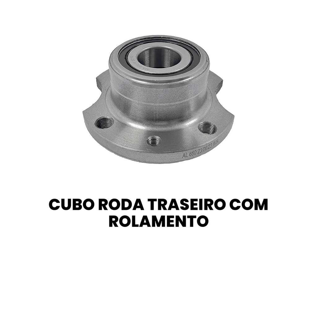 Cubo de Roda Traseiro com Rolamento - Strada Fiorino - Imagem 2