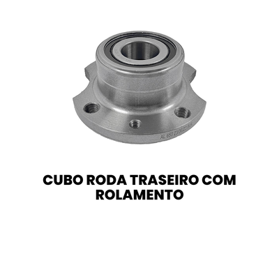 Cubo de Roda Traseiro com Rolamento - Strada Fiorino - Imagem 2