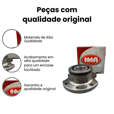 Cubo de Roda Traseiro c/ Rolamento Strada - Imagem 3