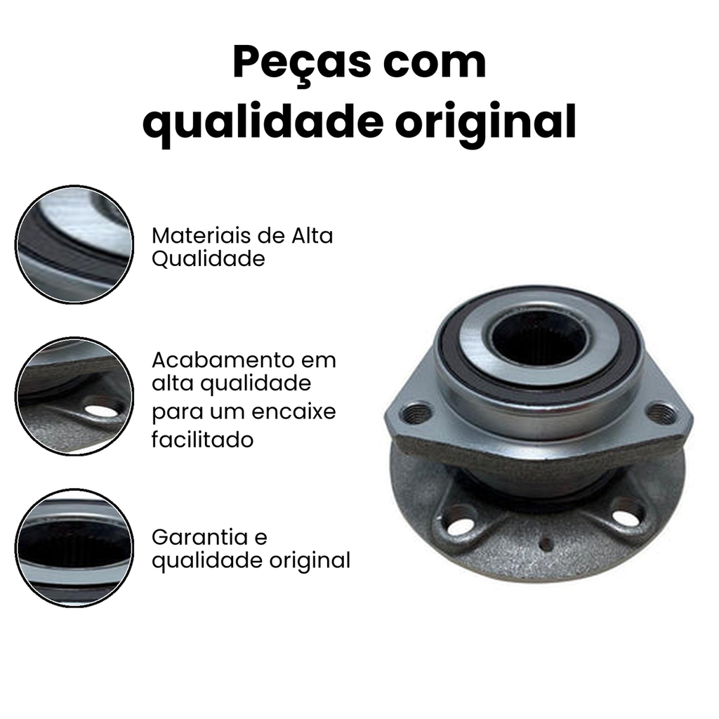 Cubo de Roda Dianteiro c/ ABS IMA S3 A3 - Imagem 3