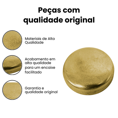 Selo do Bloco do Motor 340 MM Monza Monza - Imagem 3