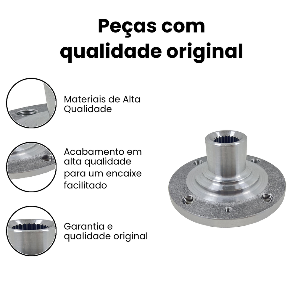 Cubo de Roda Dianteiro IMA - Quantum Gol - Imagem 3