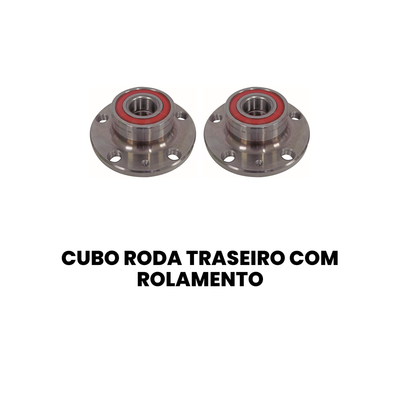 Cubo de Roda Traseiro com Rolamento Polo Fox (IMA) - Imagem 2