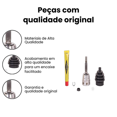 Junta Homocinética Fixa Dianteira Fox (Dir/Esq) - Imagem 3