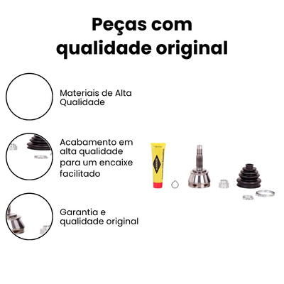 Junta Homocinética Roda Dir/Esq ALBARUS Strada Strada - Imagem 3