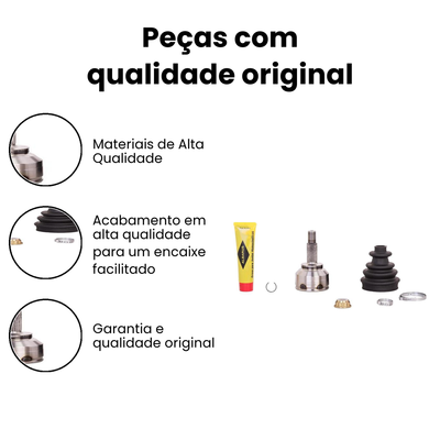 Junta homocinética fixa Gol Fox (Dir/Esq) - Imagem 3