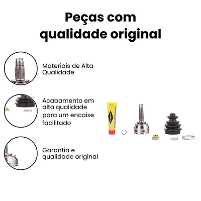 Junta Homocinética da Roda ALBARUS - STRADA - Imagem 3