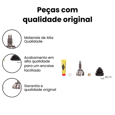 Junta Homocinética de Roda Fiorino (Dir/Esq) - ALBARUS - Imagem 3