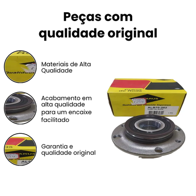 Cubo Roda Traseiro Dir/Esq Stilo Idea - Albarus - Imagem 3