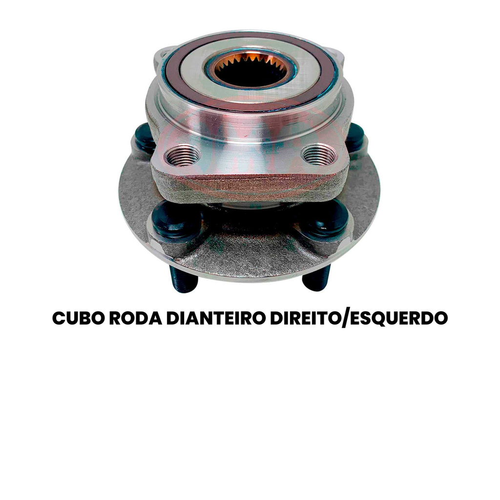 Cubo de Roda Dianteiro L200 Dir/Esq - ALBARUS - Imagem 2