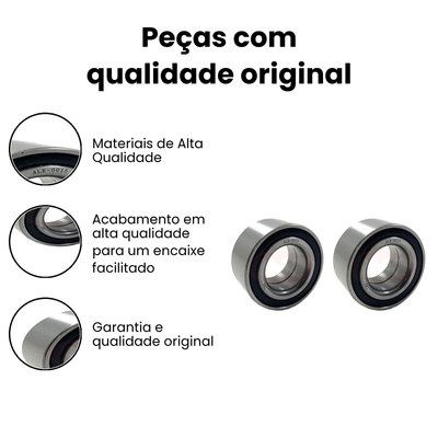 Rolamento Roda Dianteiro sem ABS - XSARA C3 - IMA - Imagem 3