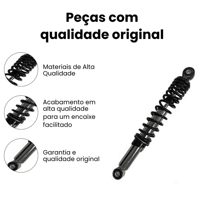 Amortecedor Honda Biz 100 125 Pop 100 1998-2016 - Imagem 3