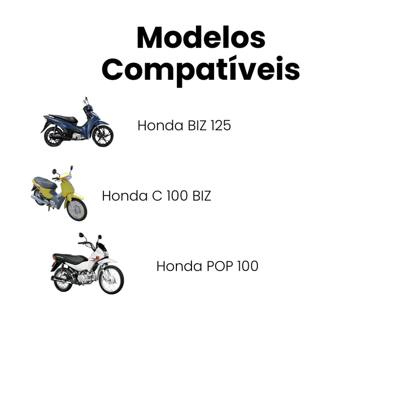 Amortecedor Honda Biz 100 125 Pop 100 1998-2016 - Imagem 4