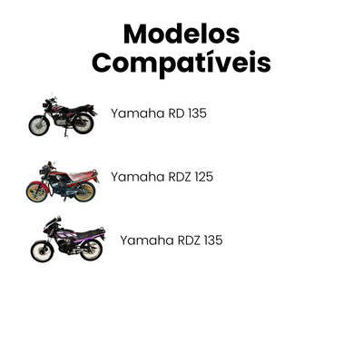 Amortecedor Yamaha YBR125 RD135 RDZ125 Todos Anos - Imagem 4