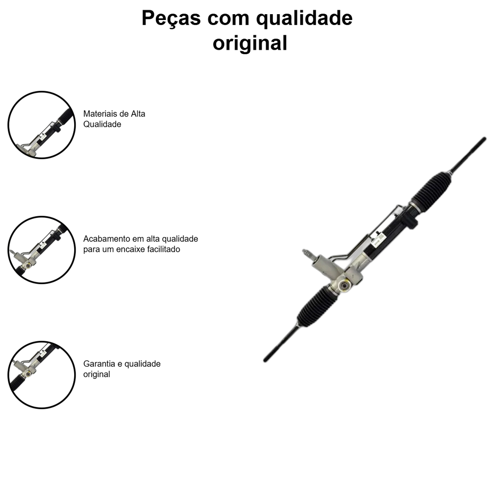 Caixa Direção Fiat Mobi Drive Firefly 1.0 - Imagem 3