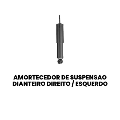 AMORTECEDOR DE SUSPENSÃO DIANTEIRO DIREITO E ESQUERDO VOLKSWAGEN AP-25001 - Imagem 2