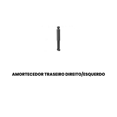 Amortecedor Traseiro Direito/Esquerdo Volkswagen Passat - Imagem 2