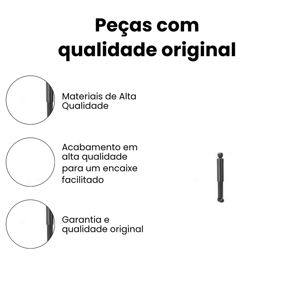 Amortecedor Traseiro Direito/Esquerdo Volkswagen Passat - Imagem 3