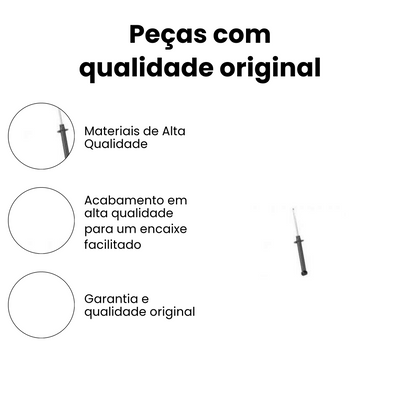 Amortecedor de Suspensão Traseiro Dir/Esq Saveiro - Imagem 3