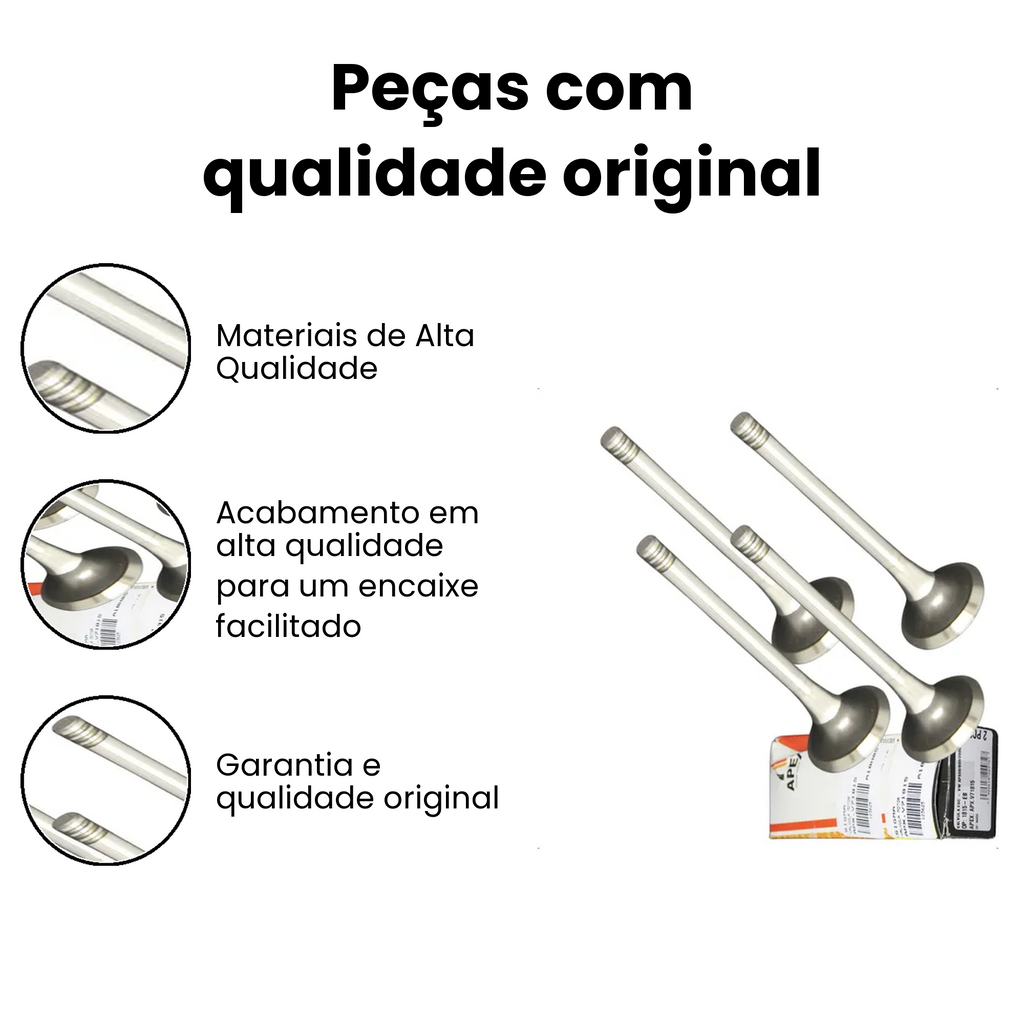 VALVULA ESCAPE MOTOR AP600/800/2000 90/91 - Imagem 3