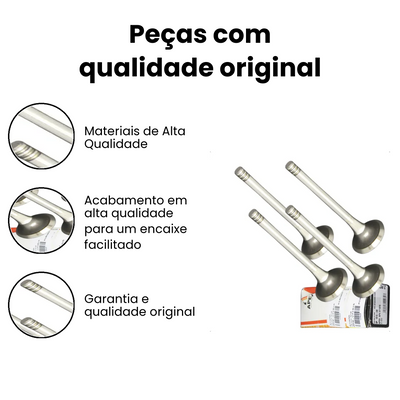 VALVULA ESCAPE MOTOR AP600/800/2000 90/91 - Imagem 3