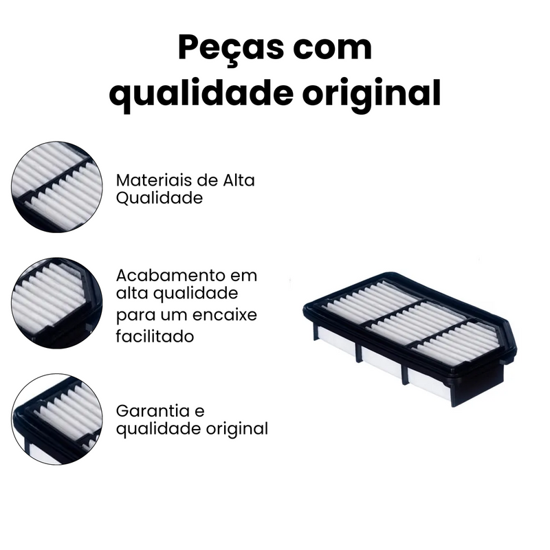 Filtro Ar Honda City Fit WRV 2014-2021 - Imagem 3
