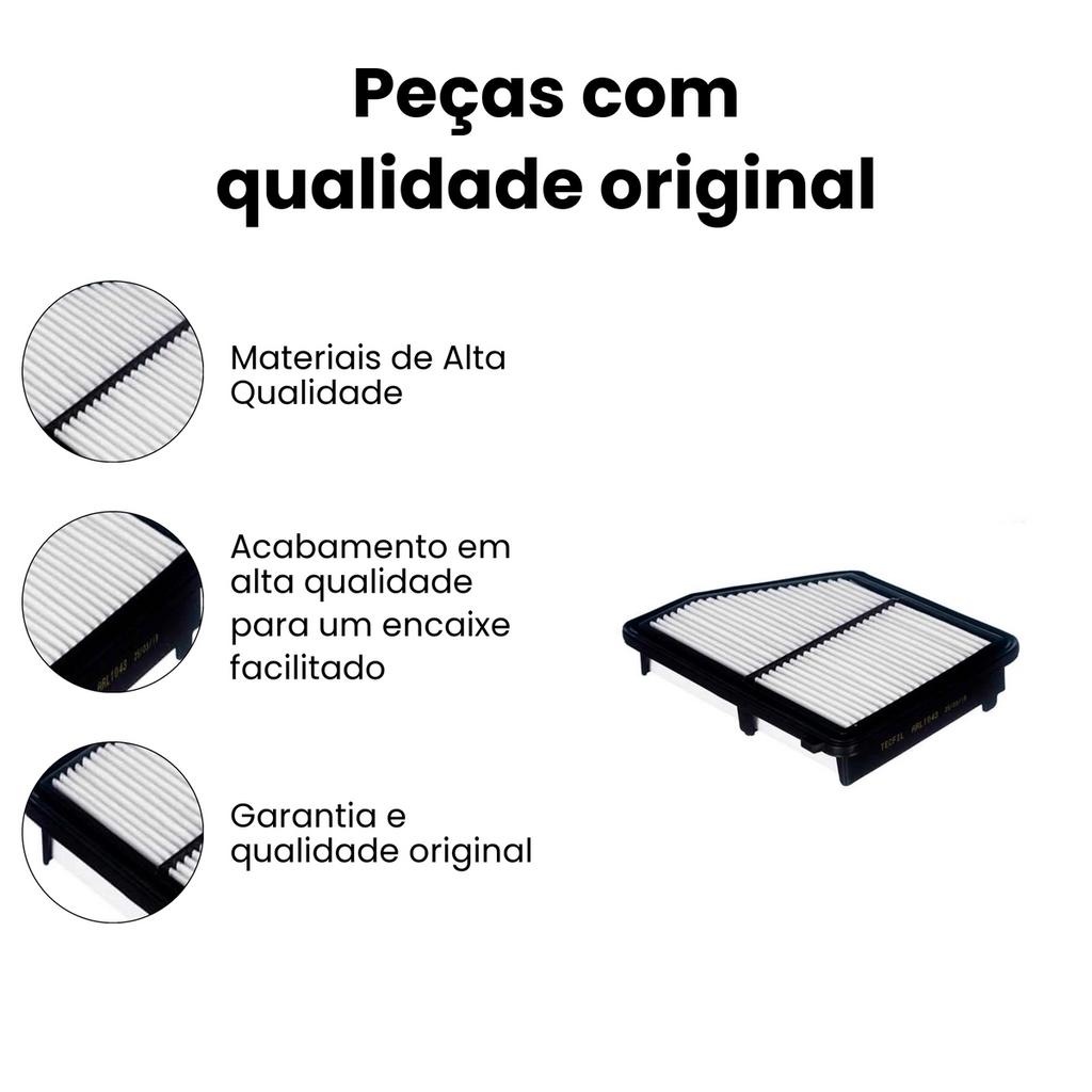FILTRO DE AR HONDA ARL1043 - Imagem 3