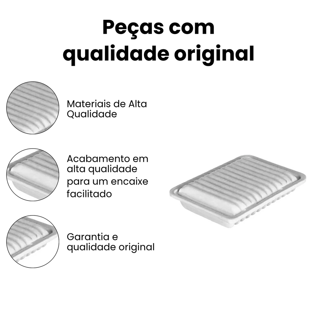 FILTRO DE AR TOYOTA ARL2203 - Imagem 3