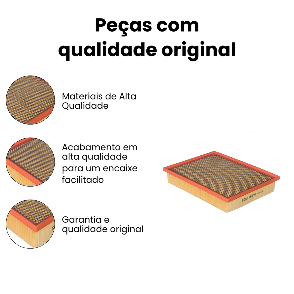 FILTRO DE AR TOYOTA ARL2206 - Imagem 3