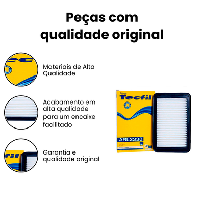 Filtro de Ar TECFIL HB20 Picanto - ARL2338 - Imagem 3