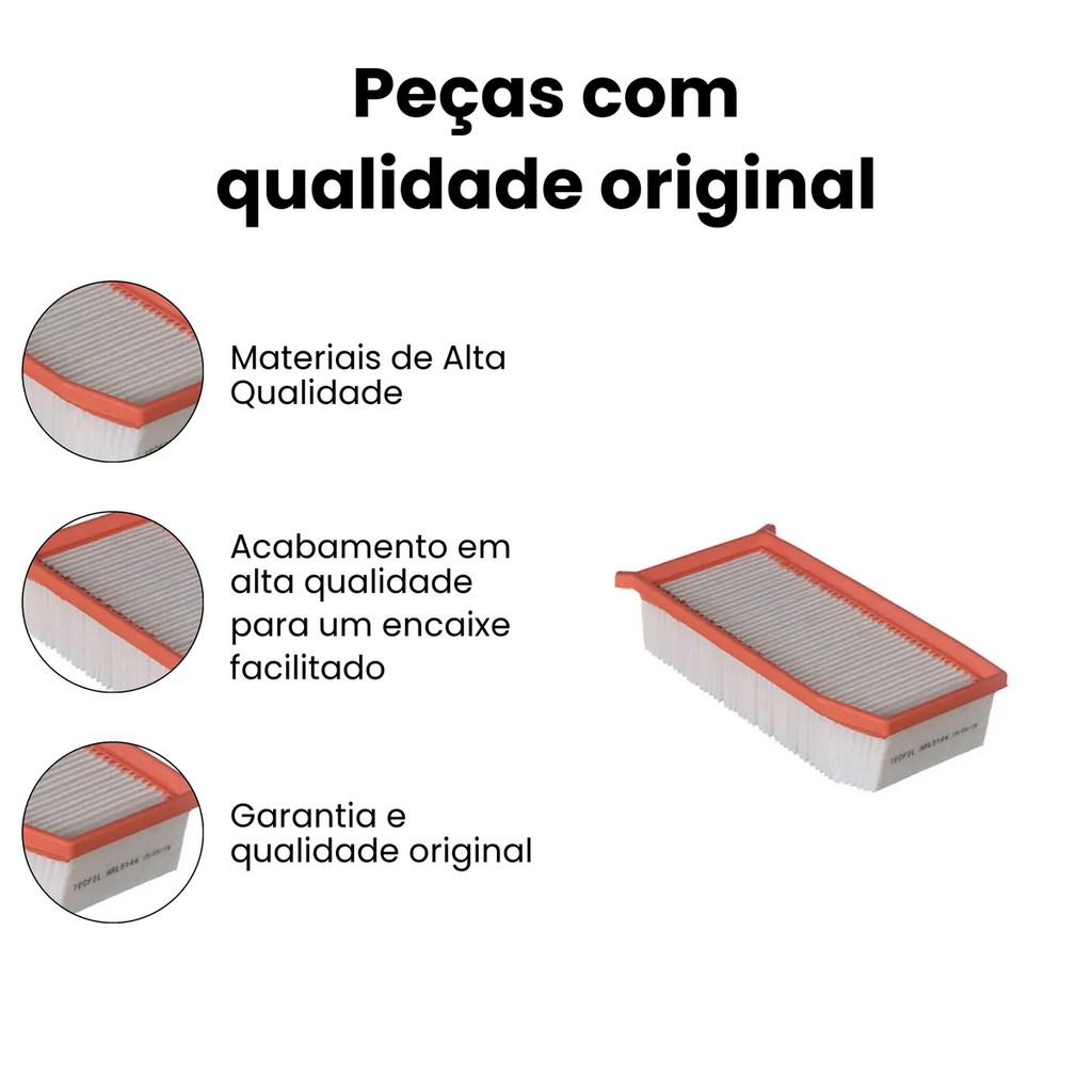 FILTRO DE AR RENAULT ARL5144 - Imagem 3